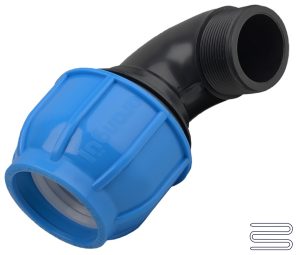 Cotovelo de Compressão Pp P/pead R.m. 50 X 1 1/2 - Pn 16
