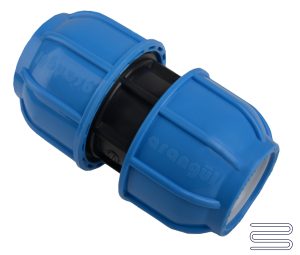 União de Compressão Pp P/pead 63 Mm - Pn 16