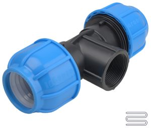 Tee de Compressão Pp P/pead R.f. 20 X 3/4 - Pn 16